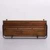 Zion Rustic Wood & Metal Bench