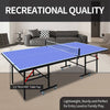 Compact Ping Pong Table Set - Easy to Fold & Play!