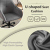 Chic Velvet Rolling Desk Chair