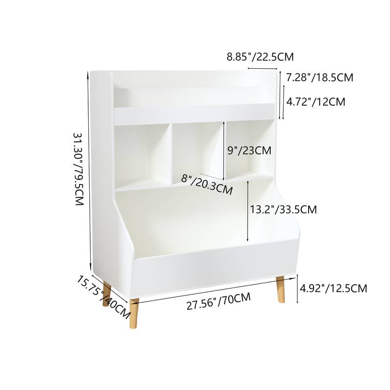 Cozy Kids Toy & Book Organizer