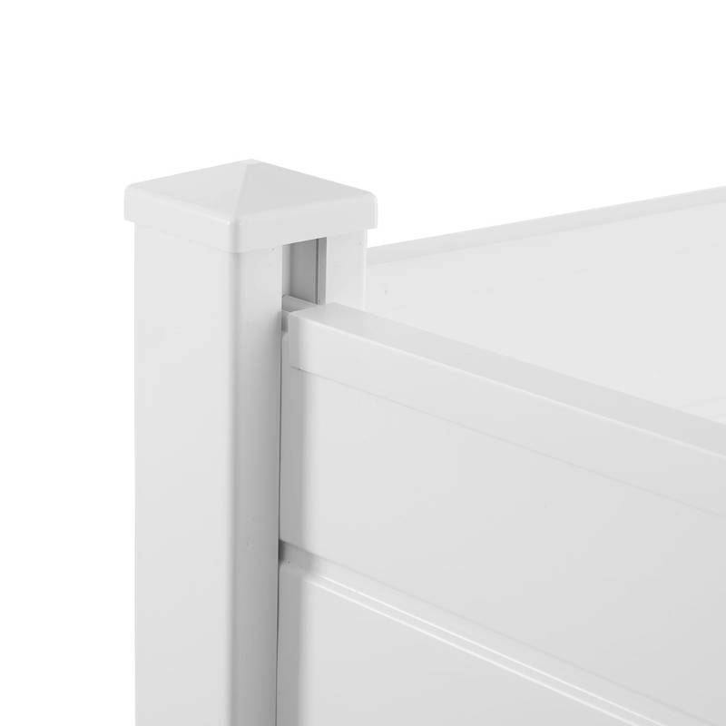 Stylish Privacy Enclosure for AC and Trash Cans