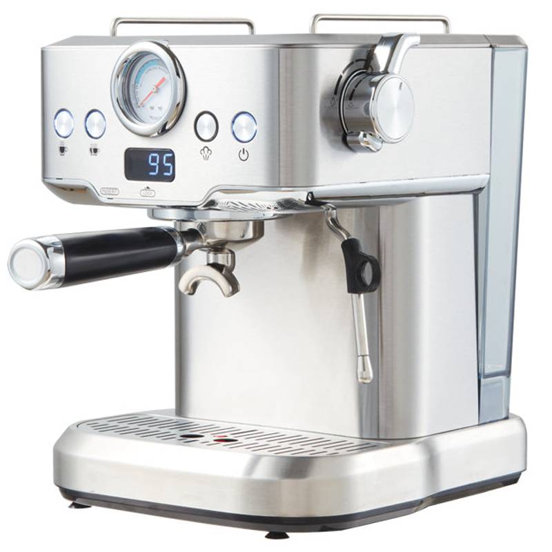 BrewMaster Pro Espresso Maker with Frother - Perfect for Cappuccinos and Lattes!