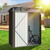 Cozy Corner Metal Shed for Your Garden