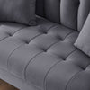 Chic Velvet Loveseat for Cozy Spaces