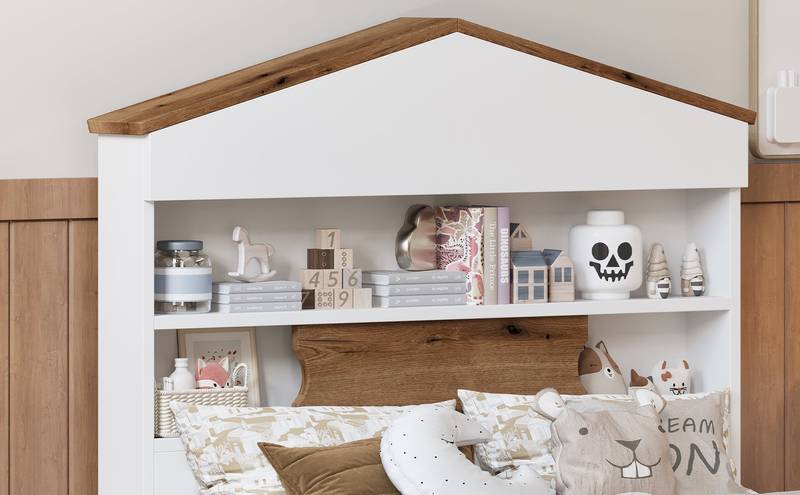 Cozy House Bed Set with Stylish Storage