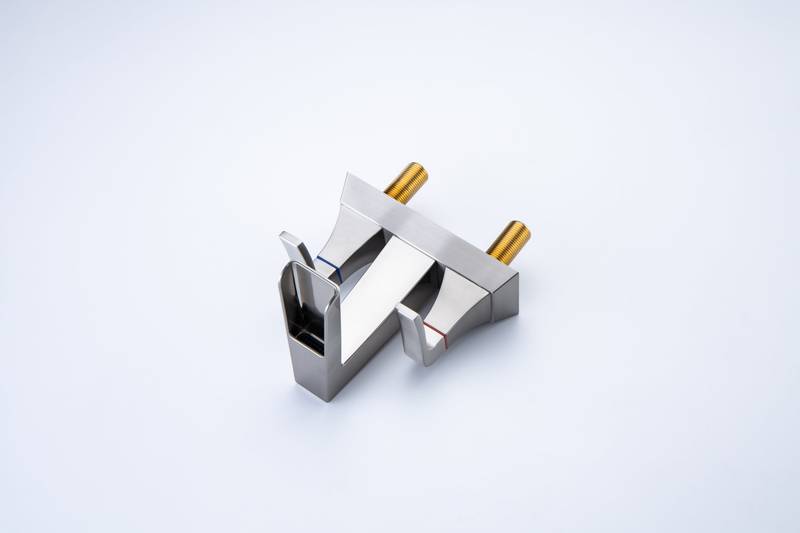 Brushed Nickel Bathroom Faucet