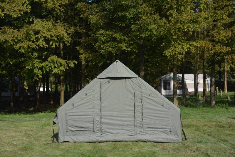 Easy Set-Up Inflatable Camping Tent: The Ultimate All-Weather Glamping Experience!