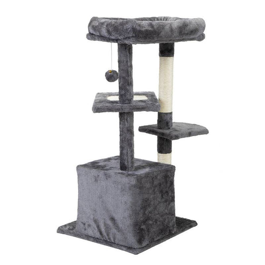 Cozy Cat Tower & Playground - Dark Gray