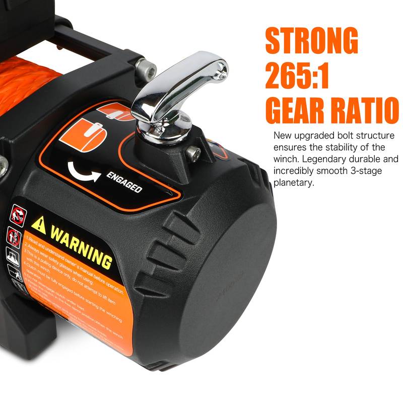 Power Pull Electric Winch for Trucks and Jeeps