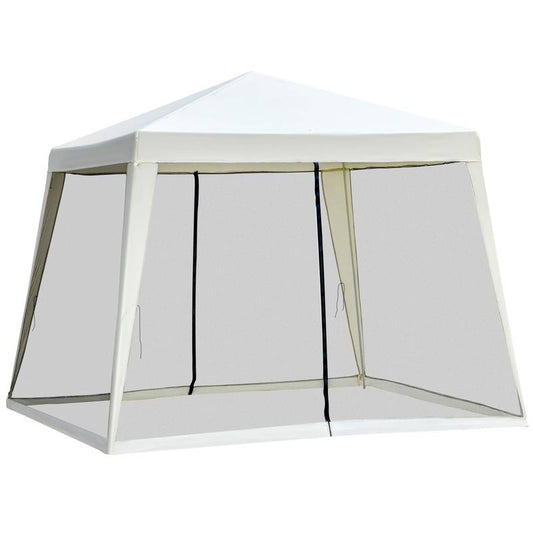Cozy Shade Canopy Tent with Mesh Walls