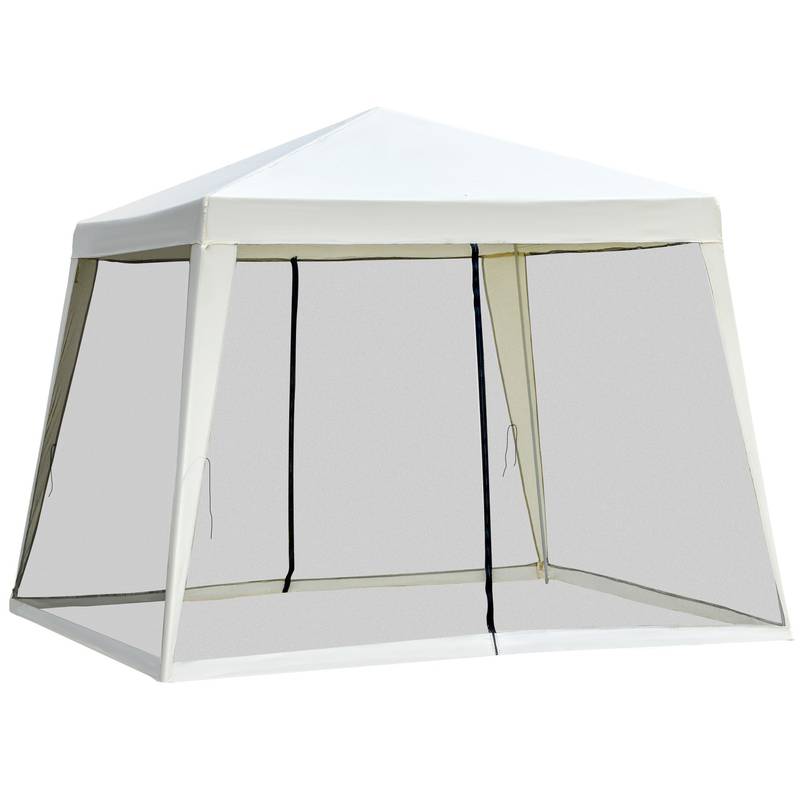 Cozy Shade Canopy Tent with Mesh Walls
