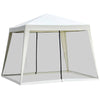 Cozy Shade Canopy Tent with Mesh Walls