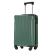 Adventure Ready Luggage Set - Green Carry-On Suitcases with Wheels and TSA Lock