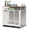 Stylish Wooden Dog Crate with Storage for Large Dogs