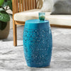 Charming Blue Ruby Side Table