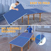 Blue Foldable Ping Pong Table Top for Indoor Fun