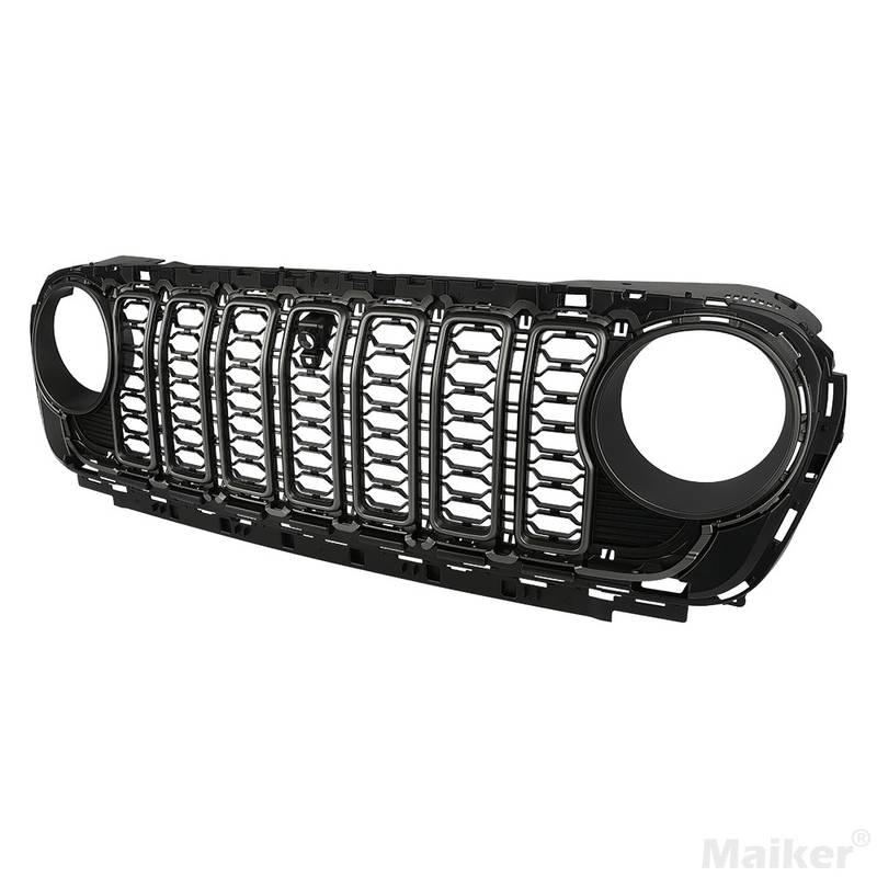 Stylish Front Mesh Grille for Jeep Wrangler JL/JT