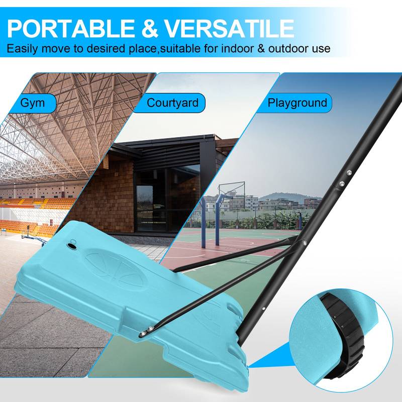 All-Weather Adjustable Basketball Hoop