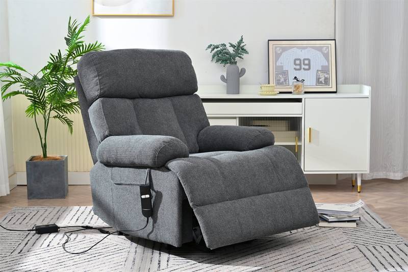 Cozy Recliner for Seniors with Remote Control