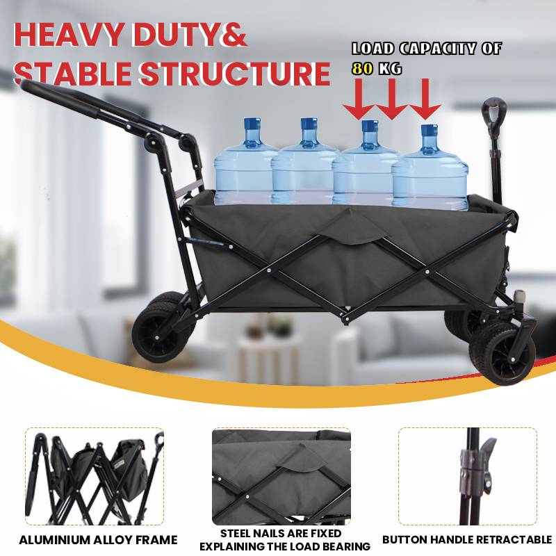 Versatile Outdoor Wagon – Your Go-To Garden & Picnic Buddy!
