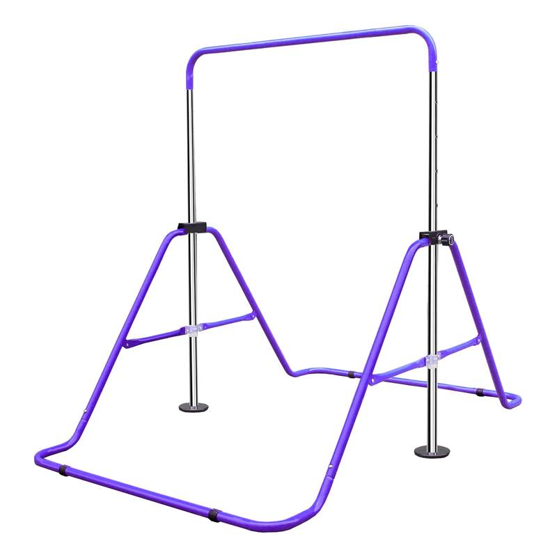 Adjustable Kids Gymnastics Bar - Fun & Foldable Training Equipment