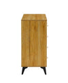 Wooden Charm Dresser with Nine Drawers