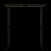 Versatile Black Garden Arch for Climbing Plants