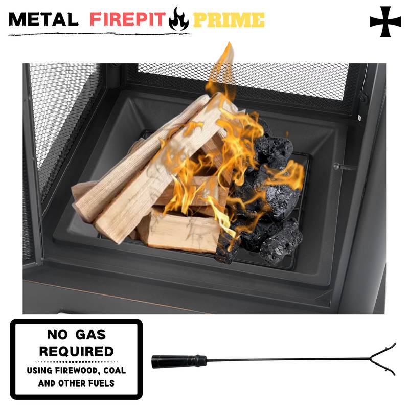 Backyard Blaze Heavy-Duty Fire Pit