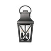 Sleek Black Outdoor Wall Light
