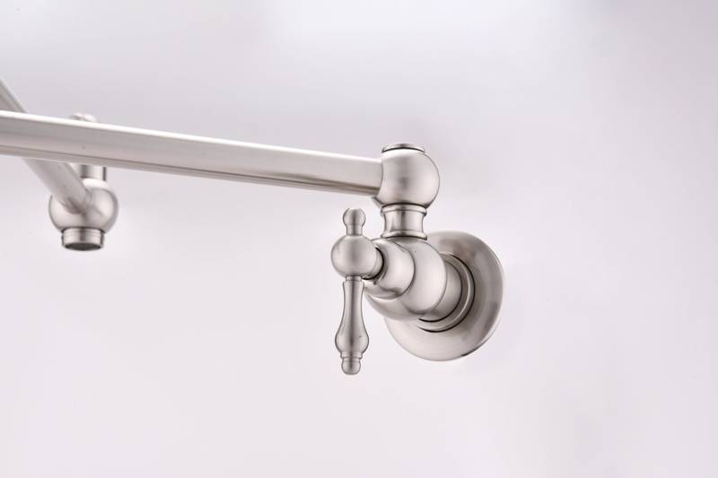Wall-Mounted Pot Filler Faucet