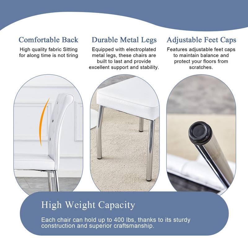 Chic Alligator Skin Dining Chairs with Crystal Accents