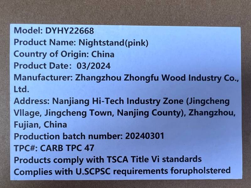 Charming Pink Wooden Nightstand with Shelf & Drawer