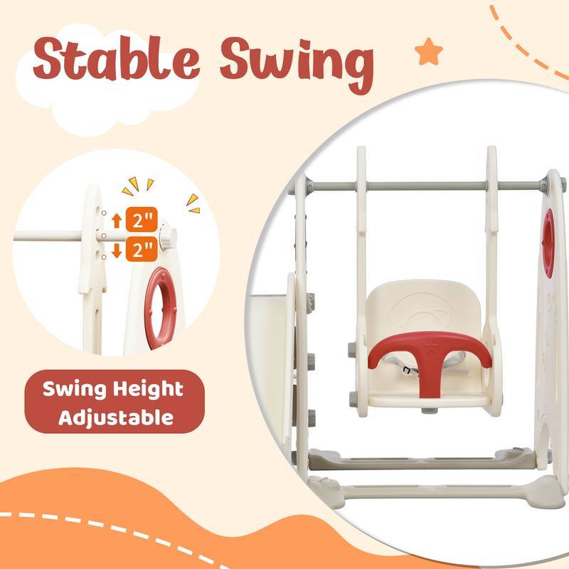Toddler Fun Hub: Slide, Swing & Playset Combo