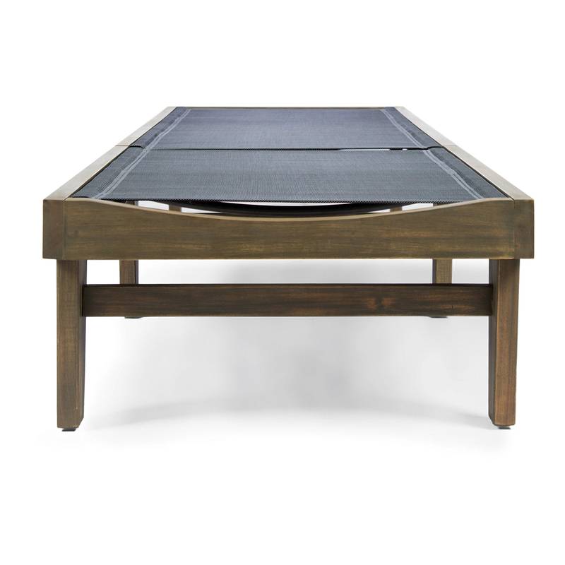 Chic Dark Grey Lounge Chair