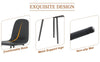 Sleek Black Dining Chair Set - Modern Comfort in Every Seat!