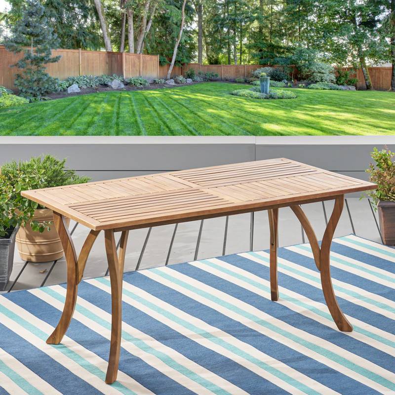 Teak Charm Outdoor Dining Table