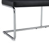 Stylish Shoe Bench with Silver Legs - Perfect Storage for Every Space