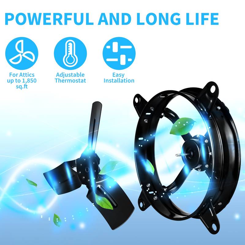 Smart Breeze Attic Vent Fan