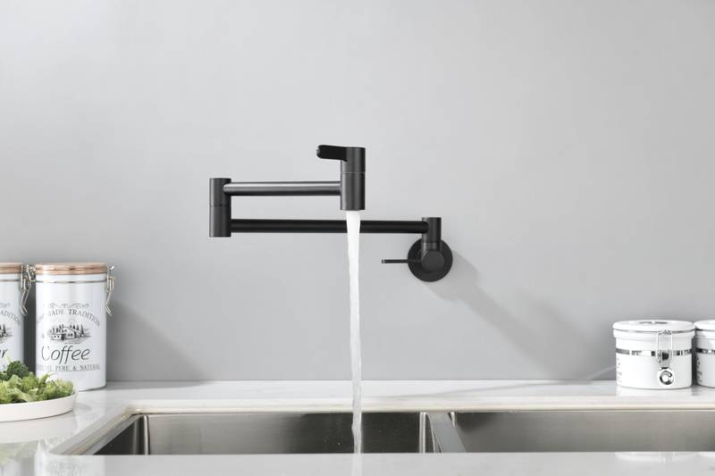 Wall-Mount Pot Filler Faucet