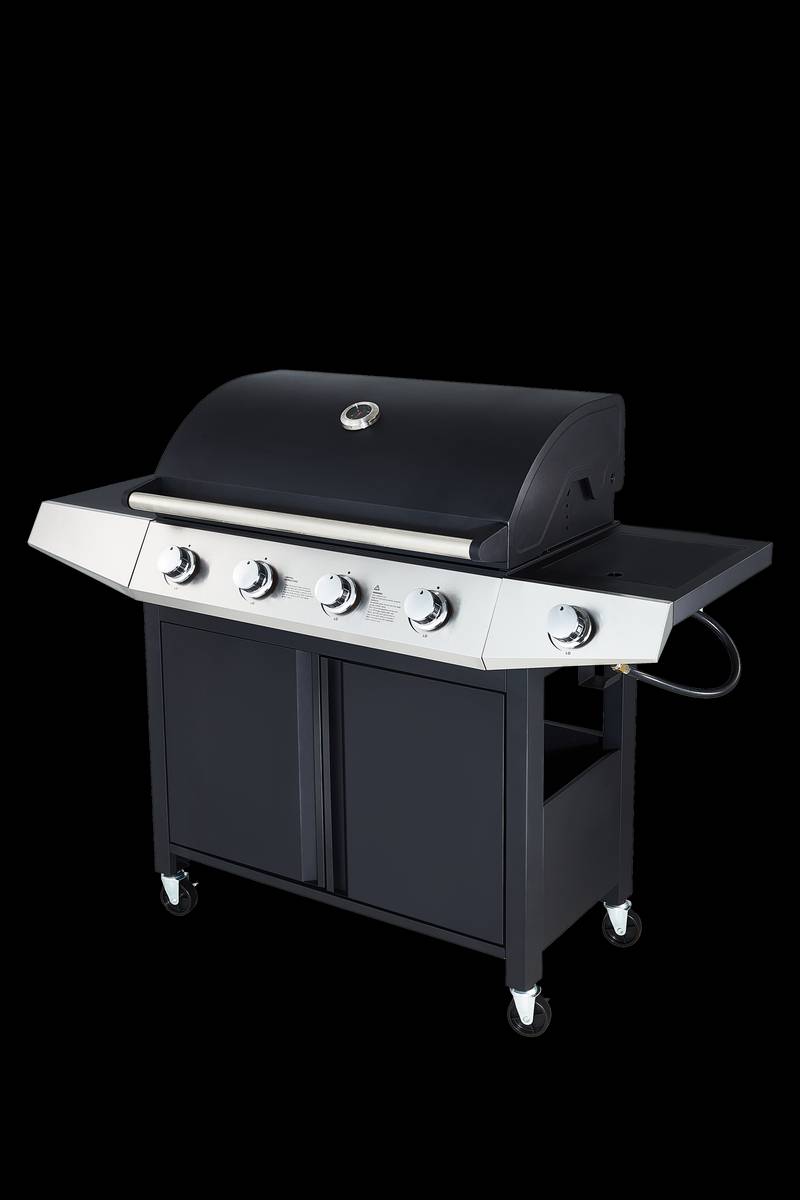 Sleek Steel 4-Burner Propane Grill