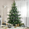 Evergreen Elegance: Realistic Hinged Christmas Tree