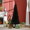 Slim & Stylish Black Pencil Christmas Tree