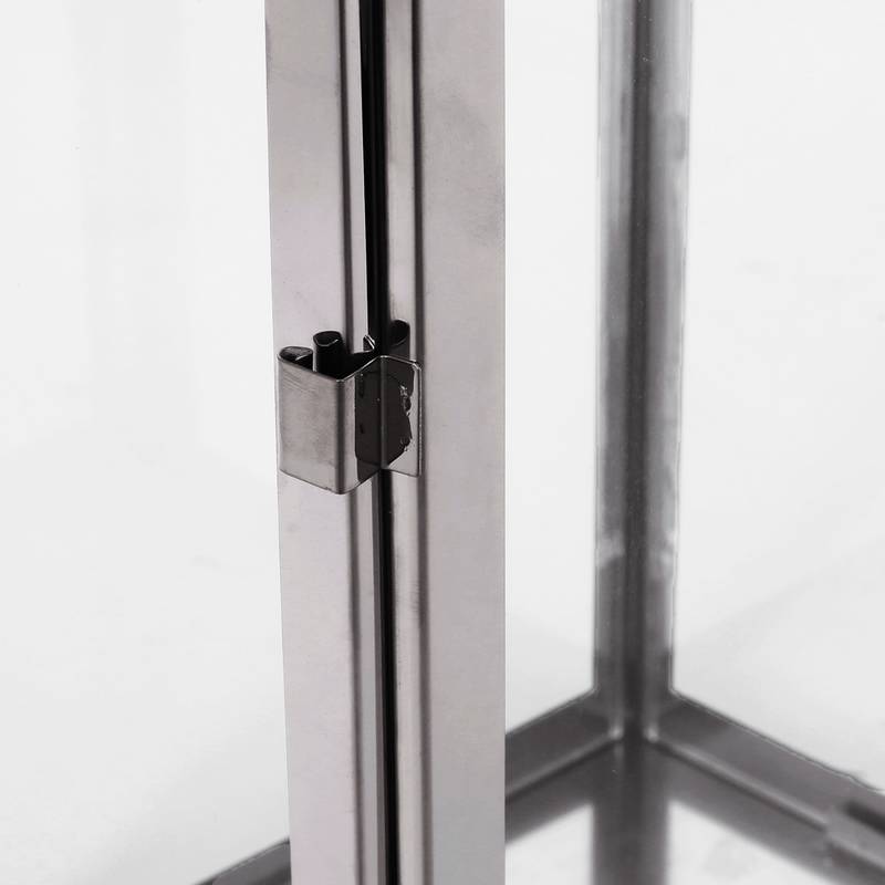 Shimmering Steel Lantern
