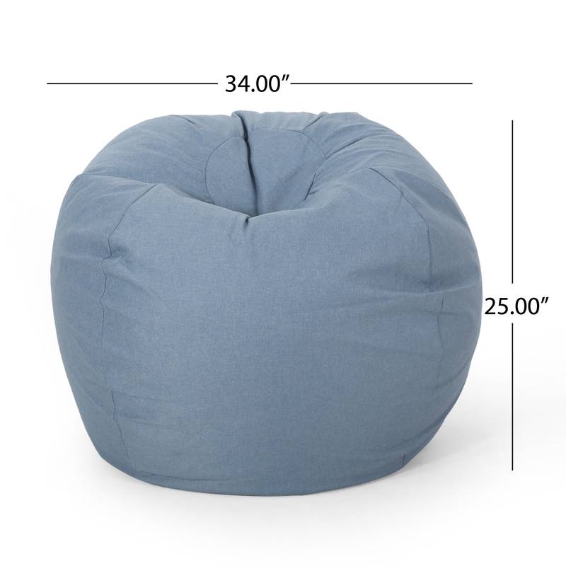 Teal Cozy Bean Bag