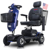 Blue Breeze Mobility Scooter with Basket & USB Charger