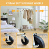 Ultimate Rolling Clothes Rack - Heavy Duty & Portable