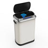 Smart Sensor Trash Can - Effortless Waste Management in White