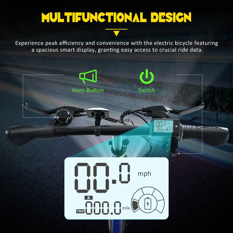 PowerFold Electric Bike – Smooth City Commuting Made Easy!