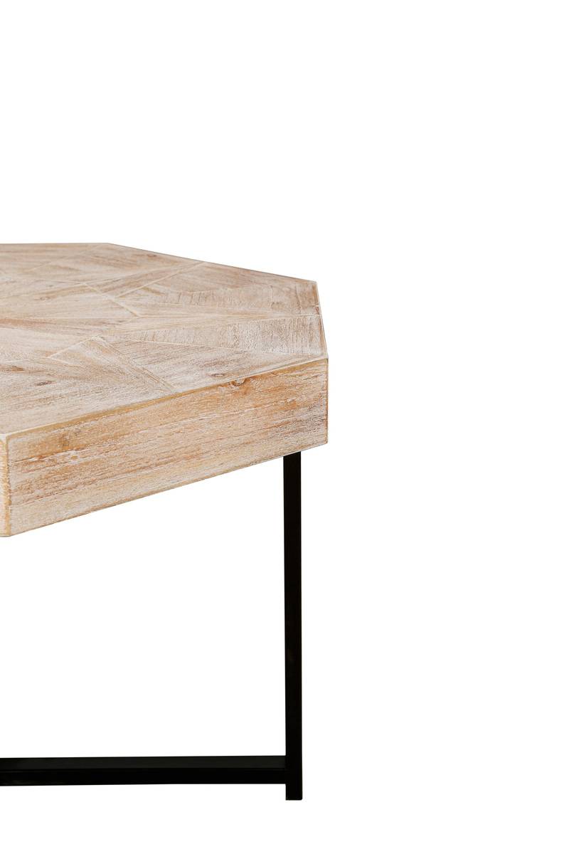 Rustic Charm Patchwork Coffee Table