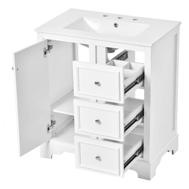 Elegant Modern Bathroom Vanity Set